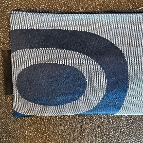 Marimekko Navy and Light Blue Travel Pouch - Picture 5 of 7